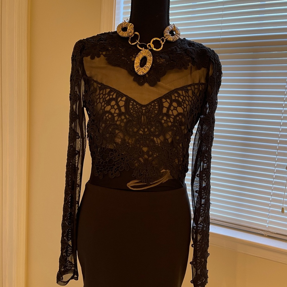 Short dress black